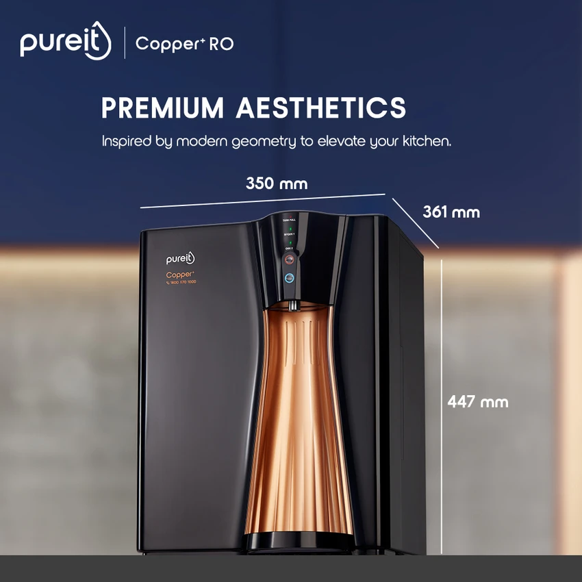 Pure it Copper+ Mineral RO+UV+MF Water Purifier