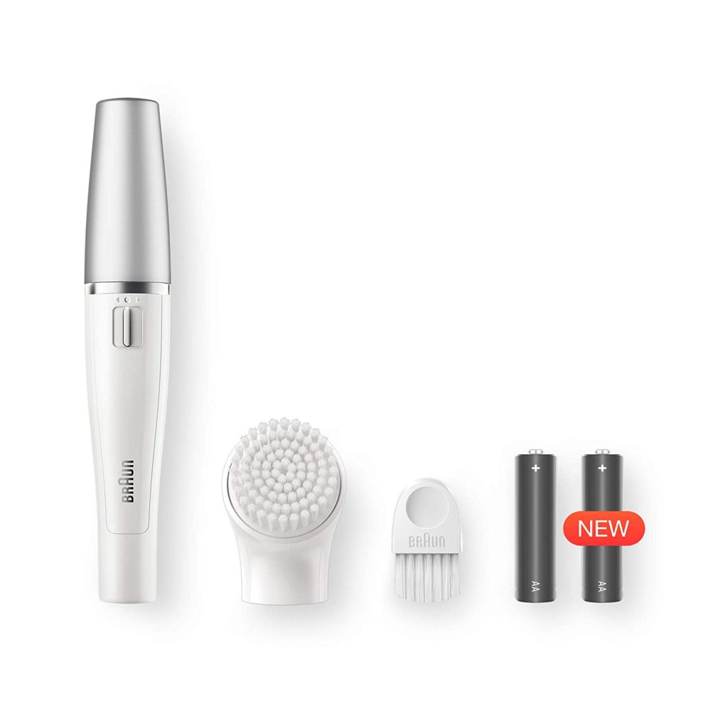Braun Face 810 - Facial Epilator and Facial Cleansing Brush