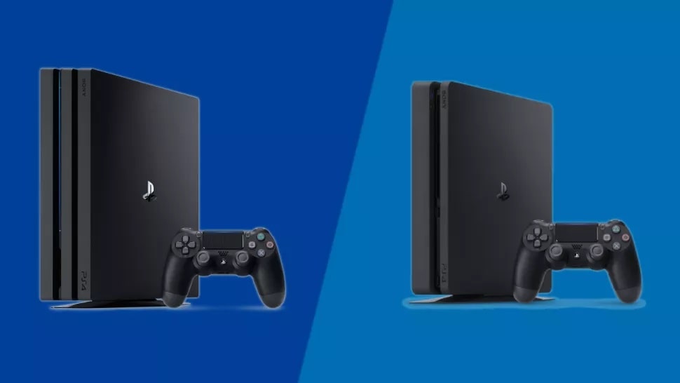 PS 4 and PS 4 pro gaming console