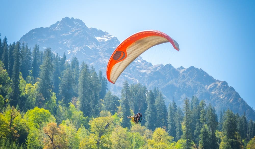 Best Paragliding spots in Himachal Pradesh