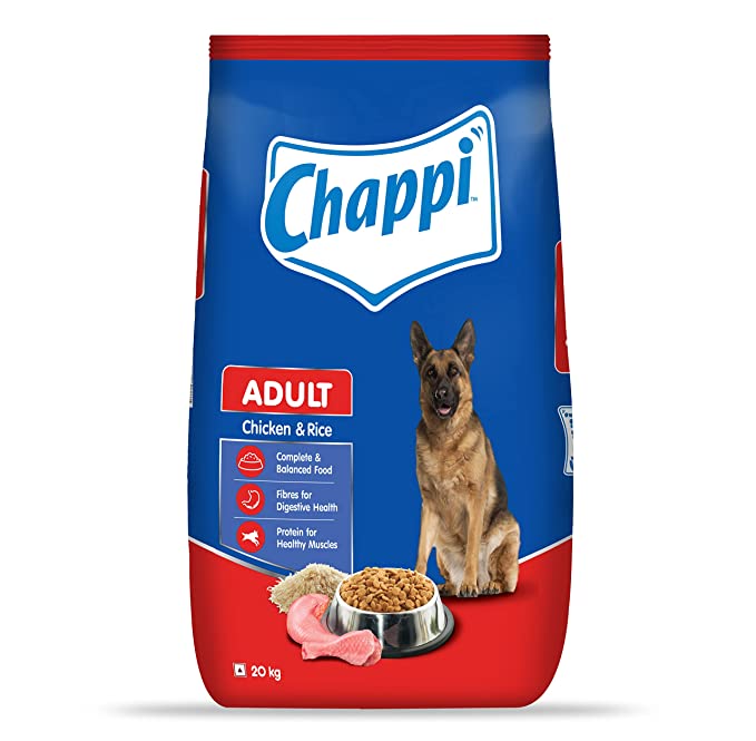 Chappi(dog food brands in india)