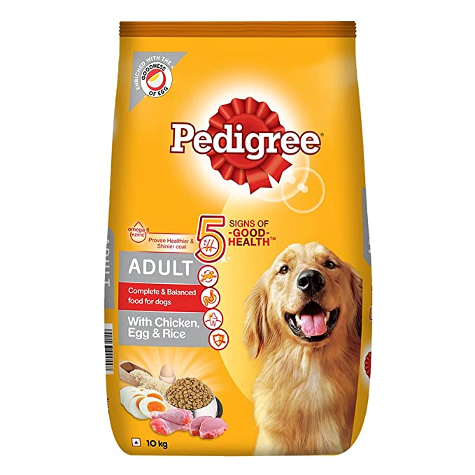 Pedigree( best dog food in India)