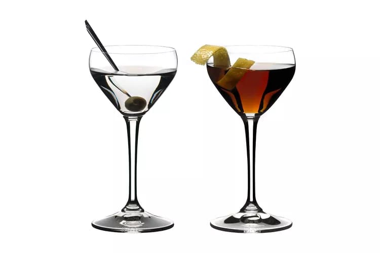 riedal-nick-and-nora-cocktail-glasses(best drinking glasses in india)