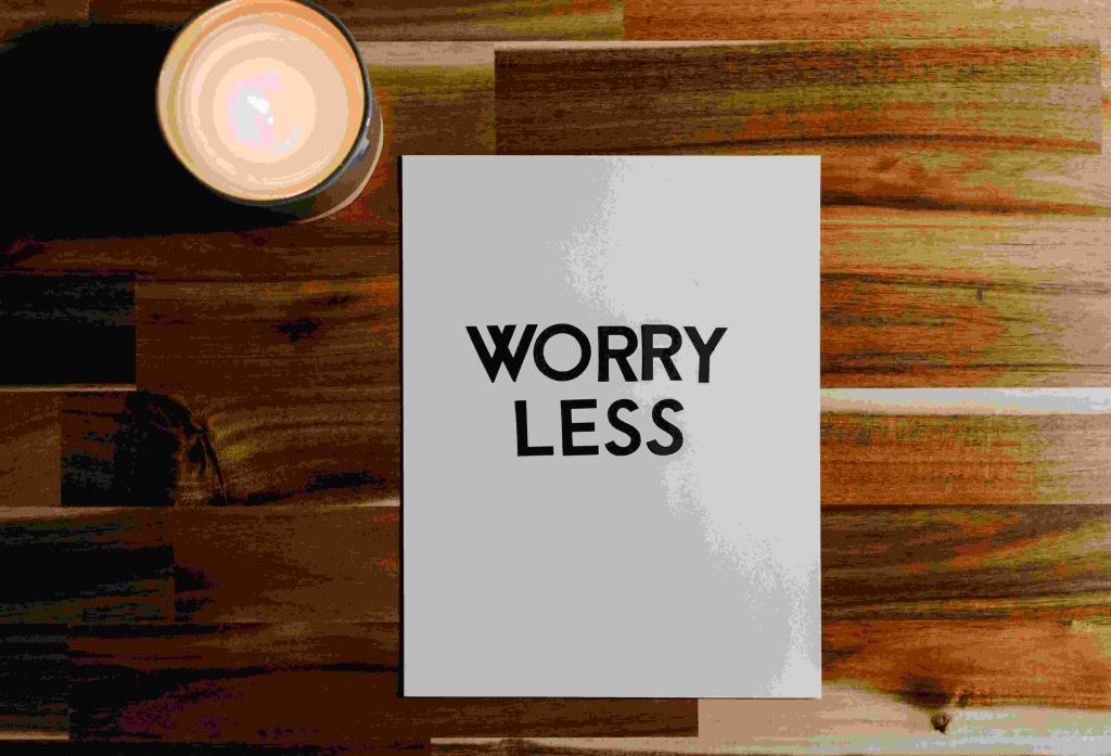 worry less, stress free meditation.