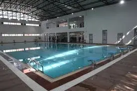 All weather swimming pool